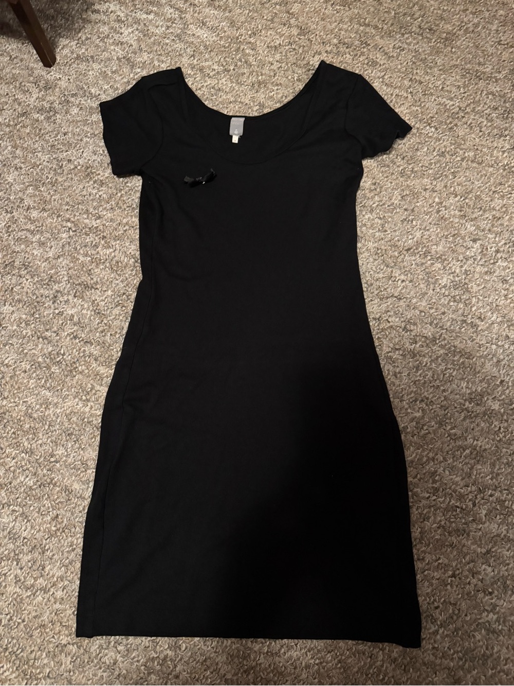 G-Star Black Scoop-Neck Short-Sleeve Bodycon Dress